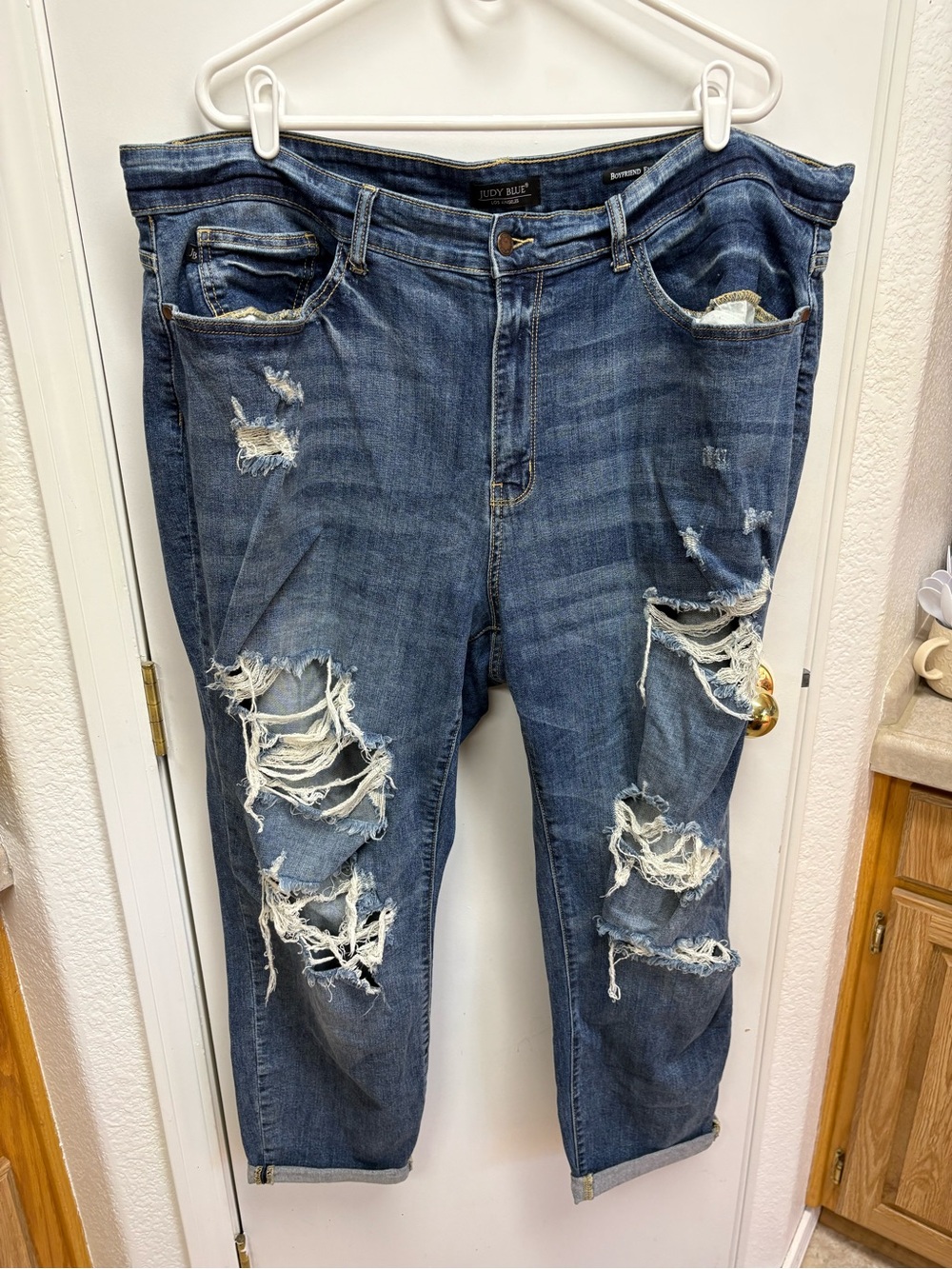 Judy Blue Distressed Women's Jeans